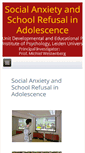 Mobile Screenshot of adolescentdevelopment-leidenuniversity.nl